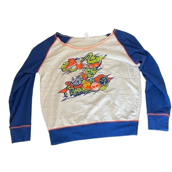 Zumba World Tour Womens Sweatshirt • Used • Large - Picture 2 of 5
